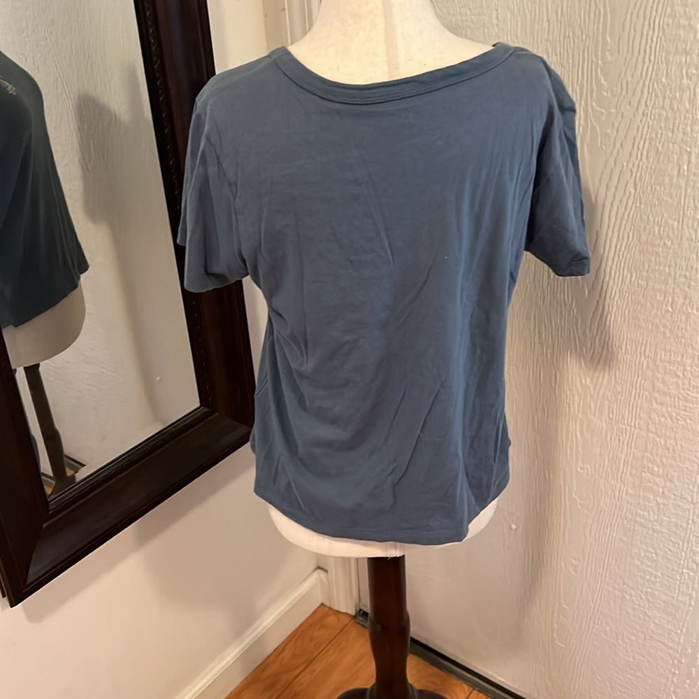 Blue RVCA Women's Top - Picture 4 of 7
